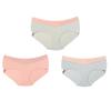 TERMEZY 3Pcs/lot Seamless Panties Ice Silk Female Comfort Underwear Women Low-Waist Briefs Large Size Maternity Panty Sexy Lingerie