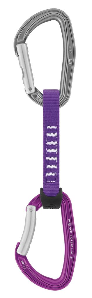 Petzl DJINN AXESS Quickdraw Durable and Lightweight Quickdraw for Trad and Aid Climbing Purple 11cm - Sport, - -