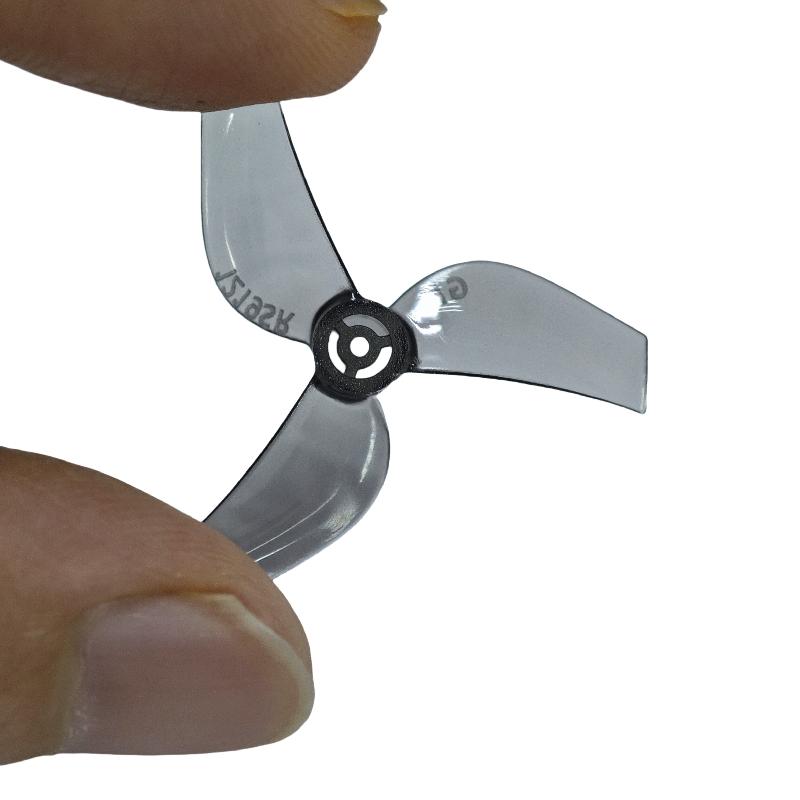 4 шт. 3-лопастных сверхлегких пропеллера CW CCW 1219S 31 мм для FPV Tinywhoop микро-дрона для мотора 0702 29000Kv DIY запчасть