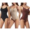 Женское цельное боди с подтяжками, поддерживающее грудь, с контролем талии, комбинезон с подъемом бедер и открытой промежностью, корректирующее белье