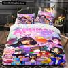 APHMAU Комплект постельного белья Single Twin Full Queen King Size Kawaii Aphmau Комплект постельного белья Aldult Kid Bedroom Duvetcover Sets 3D Print Anime Bed