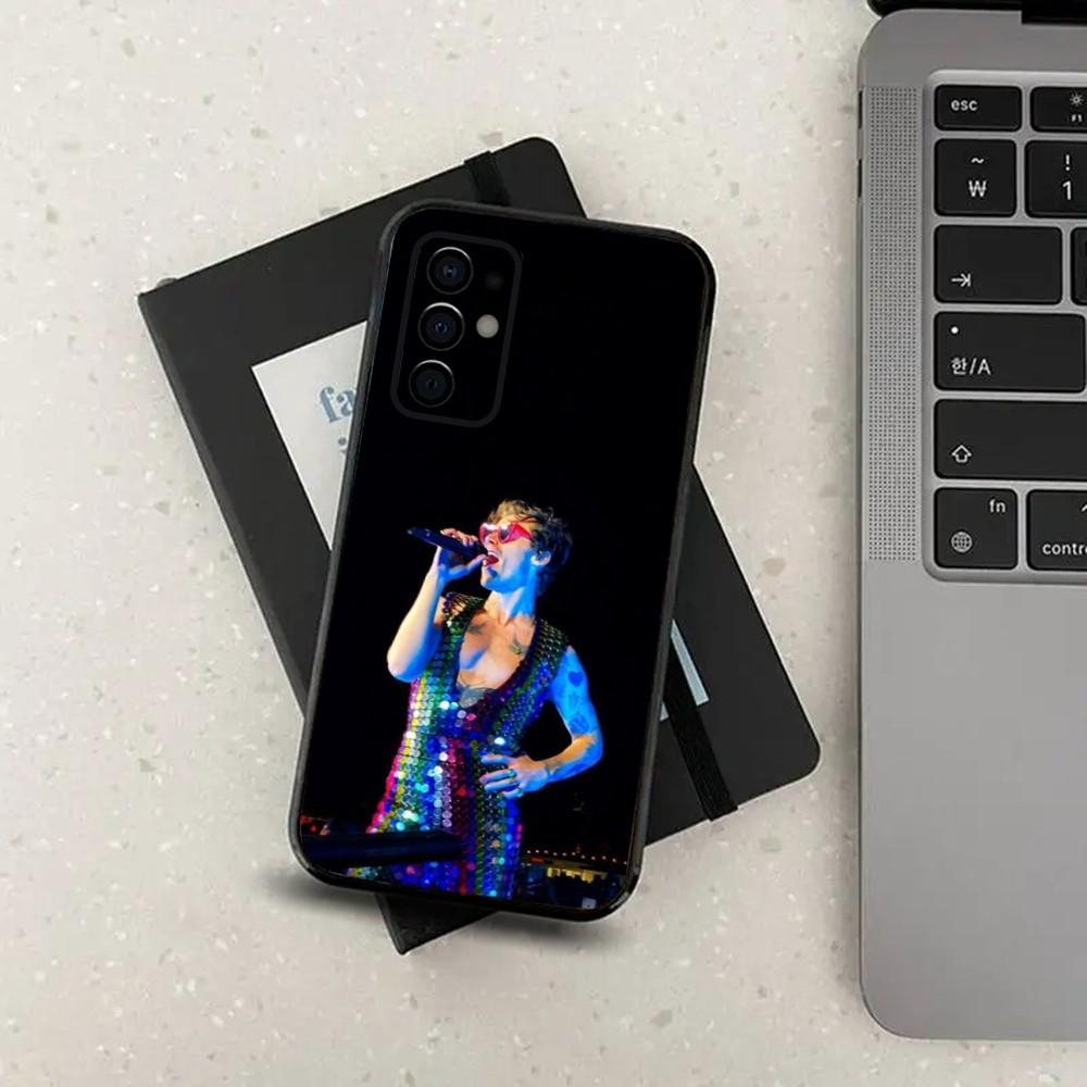 Чехол для телефона Singer H-Harry-Styles-S для Samsung S24, S21, S22, S23, S30, Ultra, S20, Plus, Fe, Lite, Note, 10, 9, 5G Черный Мягкий Чехол