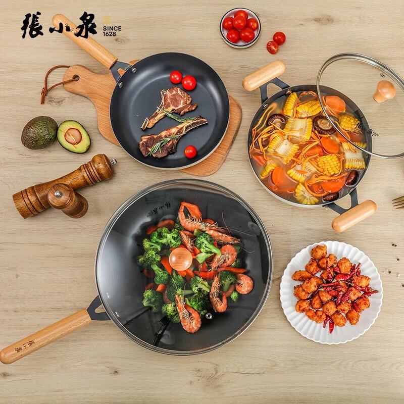 Традиционный кованый кухонный набор из 3 предметов Zhang Xiaoquan