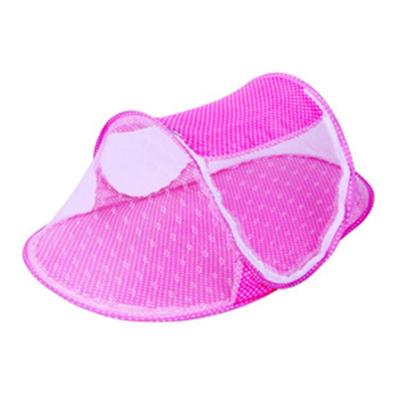 0-12 Months Baby Bed Portable Foldable Crib with Netting Newborn Sleep Travel Mosquito Net Ding