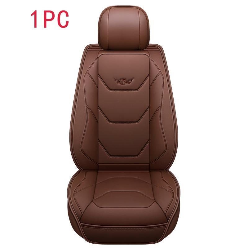 Vehicle Universal Cushion Mats PU Leather Car Seat Cover Easy To Install
