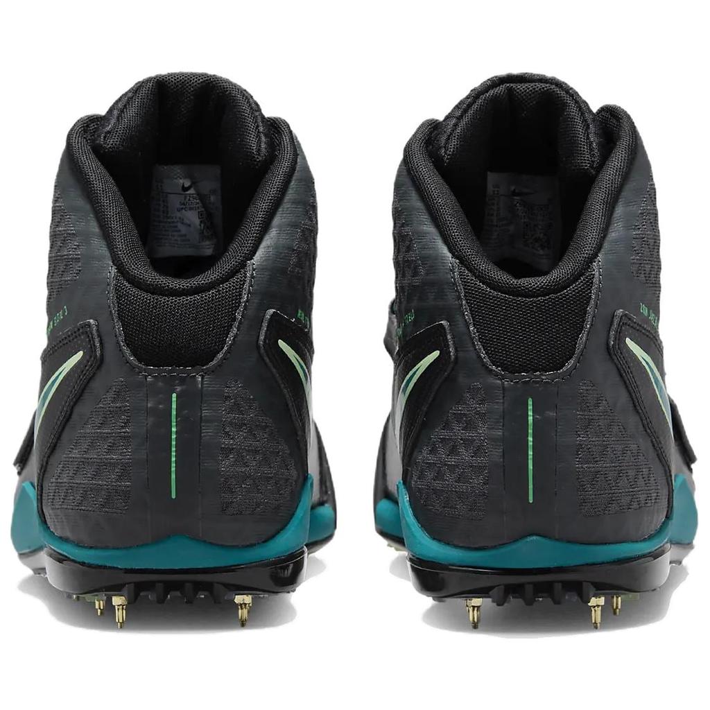 Nike Zoom Javelin Elite 3 Черный Электрический Водорослевый Зеленый Яркая Ель FZ9626-001