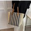 Новая бумажная веревка полосатая соломенная плетеная сумка ручные сумки пляжные сумки модные сумки через плечо для отдыха универсальные сумки большой вместимости