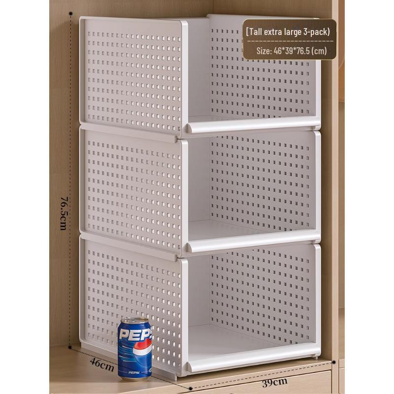Wardrobe Partition Board: Adjustable Drawer-Style Clothes Organizer for Bedroom Storage