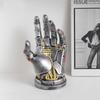 Resin Robot Hand Sculpture Mechanical Hand Desktop Holder Creative Gamepad Holder