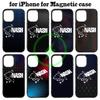 N-Nash Fishing Cool Magnetic Charging Cover Phone Case For IPhone 17 16 14 13 12 11 15 Pro Max For Magsafe Wireless