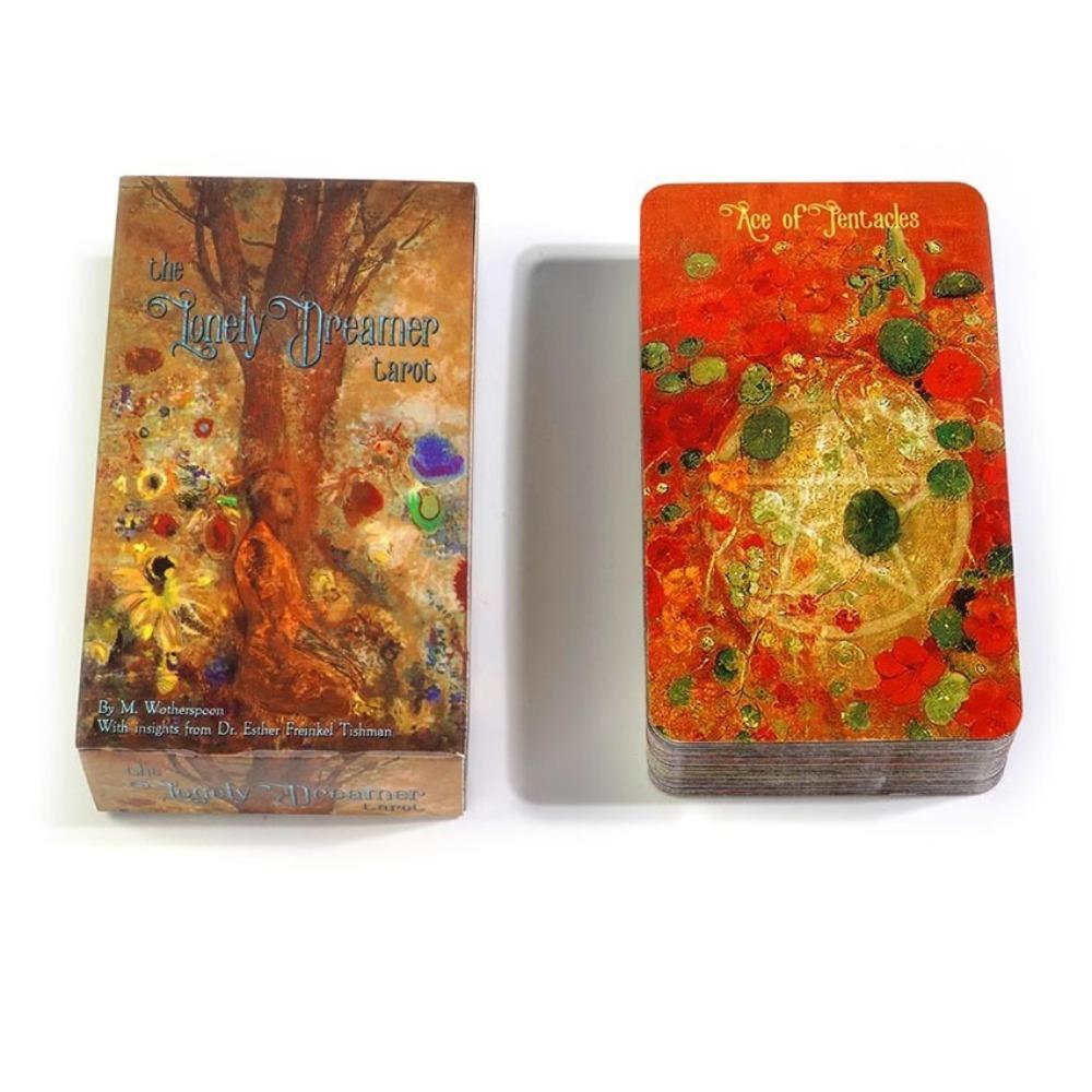 10,3*6 см Таро Одинокого Мечтателя 3-го числа (и финал) Ограниченное издание колоды Таро, вдохновленной работами художника-символиста Одилона Редона.
