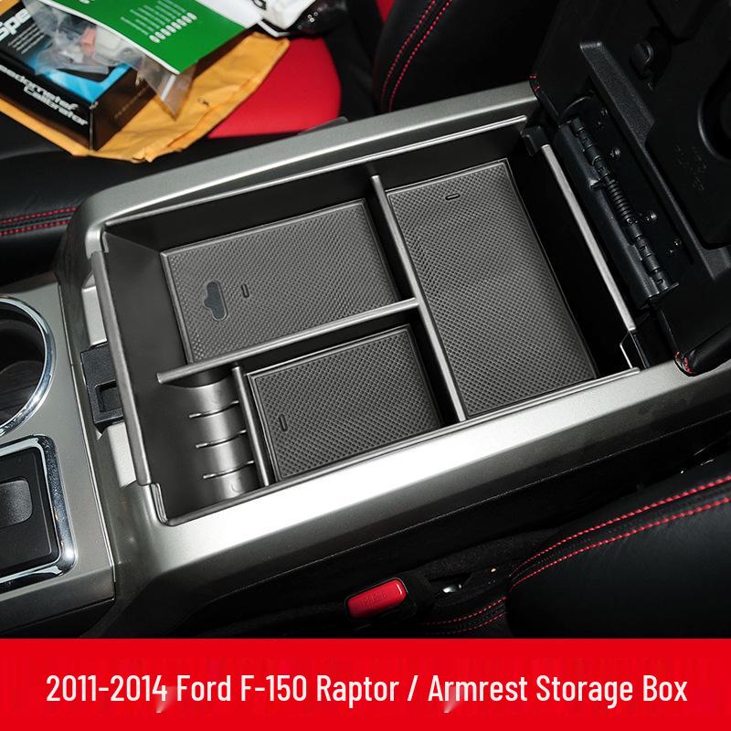 Rear Seat Storage Box for 2015-2023 Ford Raptor F150