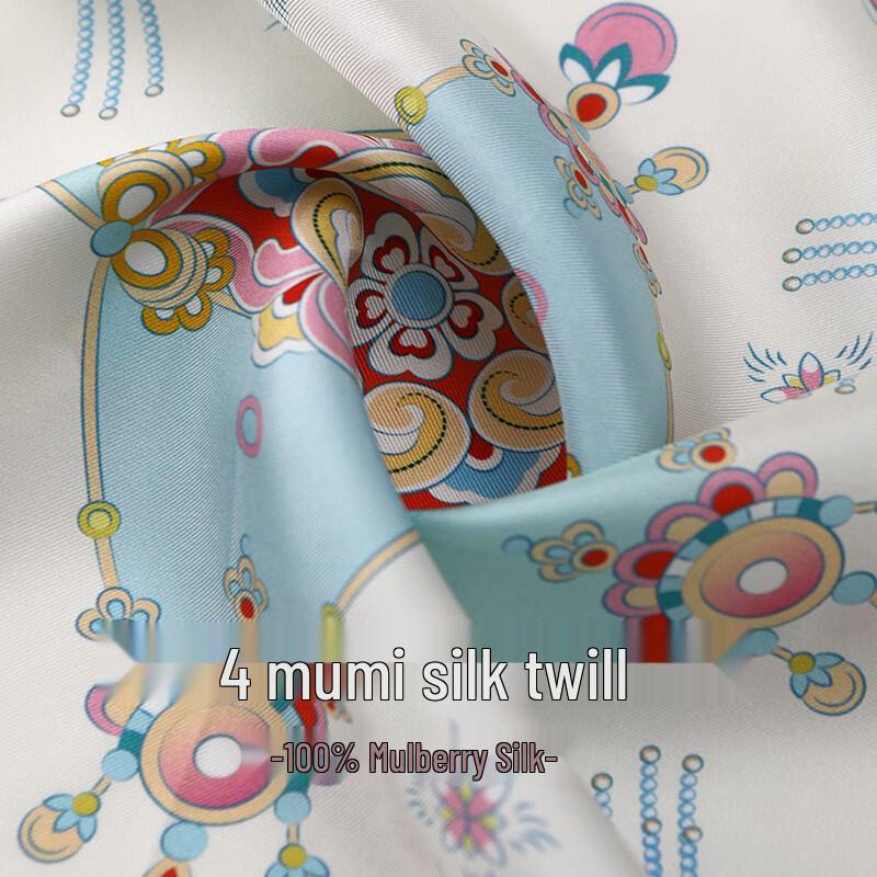 Jinsanta X Dunhuang Museum Mulberry Silk Scarf