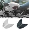 2PCS Universal Tank Pad Gas Tank Traction Pads Fuel Tank Grips Side Stickers Knee Grips Protectors Decal For Yamaha For Kawasaki