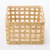 MUJI Bamboo Woven 21cm W x 30cm D x 12cm MDC77A2S Basket, Natural, Approx. H,
