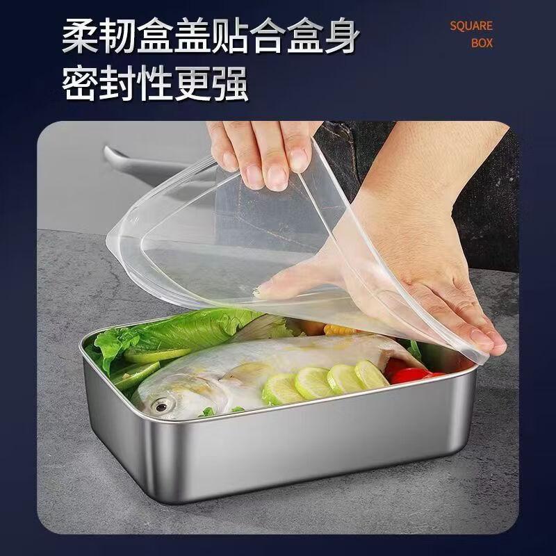 Поддон для хранения продуктов Wutuo из нержавеющей стали 304 для выпечки и приготовления на пару