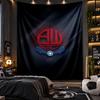 Wall Hanging Tapestry Bolton Wanderers FC Print Cloth for Living Room Bedroom Home Decor