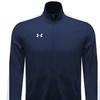 Under Armour Logo Print Color Block Knit Sports Jacket Men Outerwear Academy-Blue 21500440-408