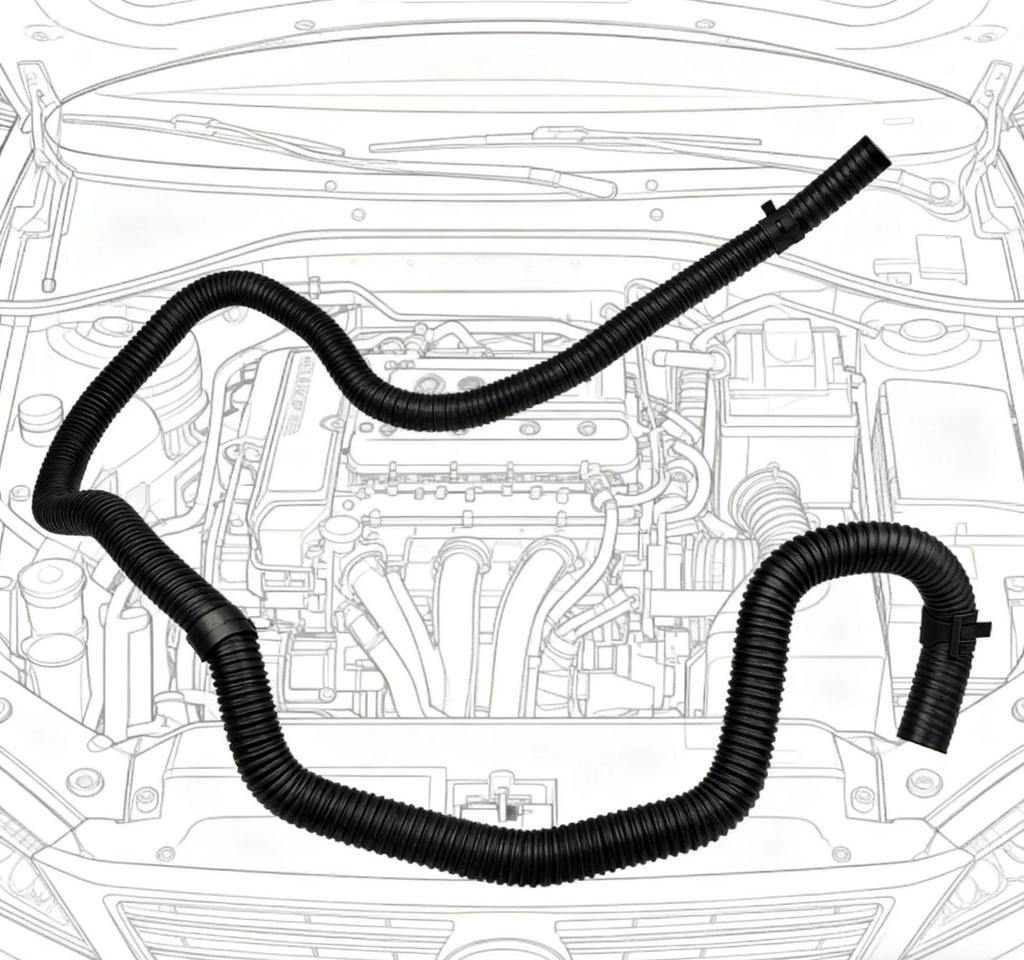 Water Pipe LR041866 C2Z18677 fits Land Rover, Jaguar, Range Rover Sport, Discovery 5, Velar, XJ, and XF.