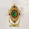 Sace Gems Классические кольца из медного сплава с цирконием, серьги, кулон, ожерелье, комплекты ювелирных изделий, подарки для свадебной вечеринки