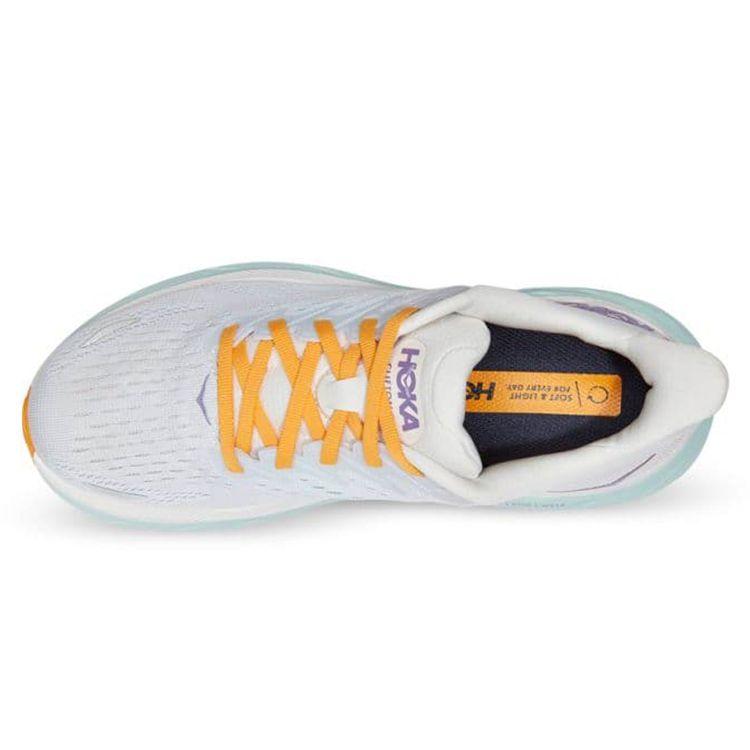 HOKA Clifton 8 Blanc De Blanc Женские кроссовки Белые 1119394-BDBW