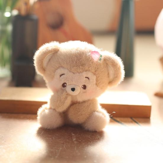 Мультяшная обезьяна кукла мягкая кукла-животное кулон брелок PP хлопок наполнитель рюкзак автомобиль офис домашний декор подарок