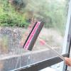 Squeegee Sponge Adjustable Home Cleaning Tools Glass Window Cleaner Cleanning Brush 2 In 1 Window Glass Cleaner Wiper Telescopic Rod