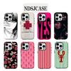 Роскошный красный чехол для телефона с раками для iPhone 17 16 15 14 13 12 11 X XS XR XSMAX 7 8 Air Pro Max Plus Роскошная двухслойная задняя крышка
