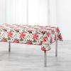 Nappe - Rosier Blanc - 140x240cm - Synthétique - Protection De Table Facile D'entretien