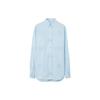 Burberry Женская рубашка SS23, синяя, артикул 80658101