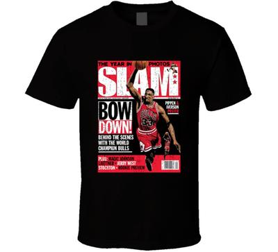 Slam Magazine Выпуск 20 Скотти Пиппен Популярный баскетбольный журнал Гранж-образ Т