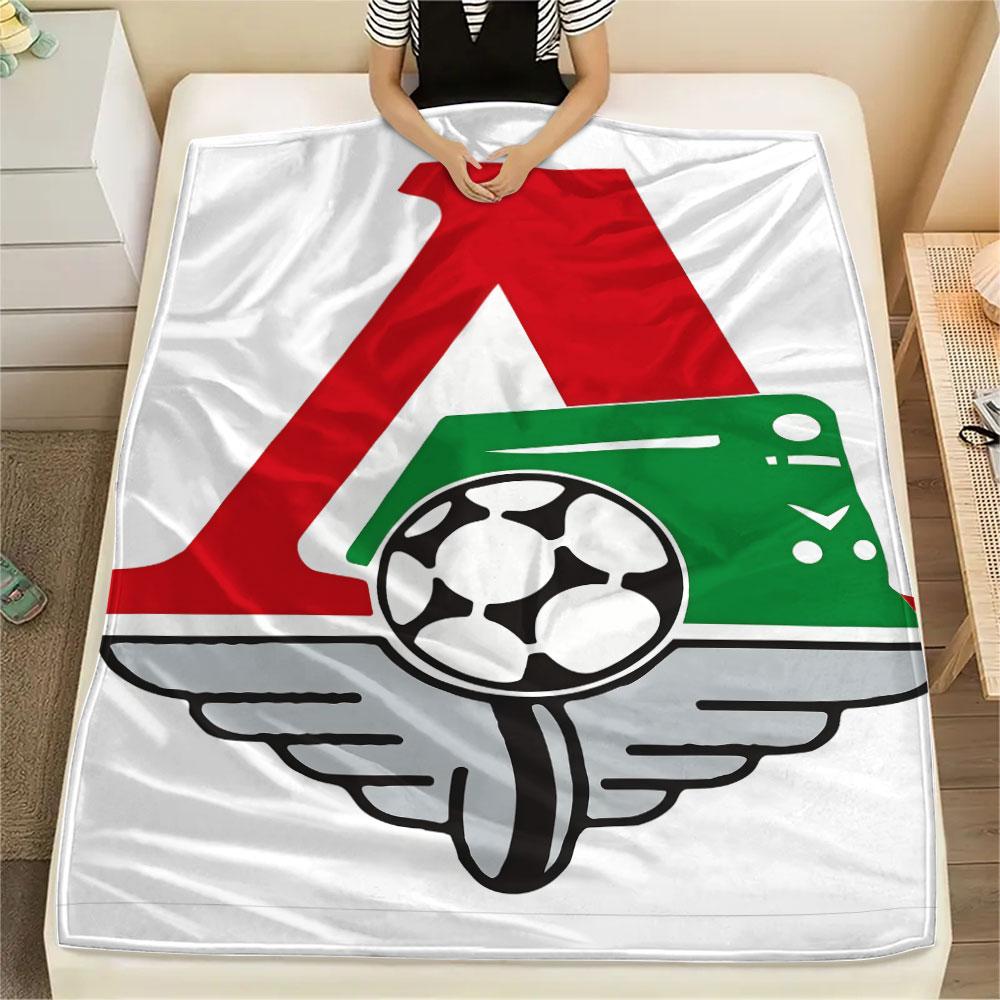 1PC Lokomotiv Moscow Spark Blanket, High quality Comfortable for All Seasons, Home Decor, Warmth and Comfort