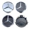 4 шт. 75 мм для Mercedes Benz AMG W203 W206 W220 W205 W211 W212 w204 w213 Центральные колпачки ступицы колеса автомобиля Эмблема Benz Детали обода шины