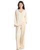 Veimia Long Sleeve Pajamas Warm for and Solid Cute Soft and Stretchy Long Loose Gentle On the Suitable for Wear Women's Set, Spring, Autumn, Winter,