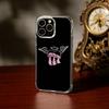 1 шт. Чехол для телефона Tini T-Triple S-Stoessel для iPhone 17 16 15 14 13 12 11 Mini Pro Max Plus Прозрачная крышка