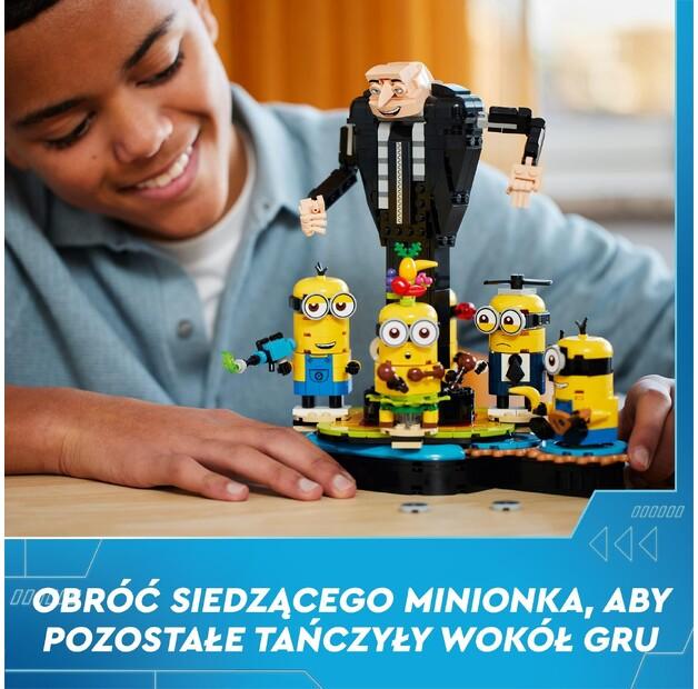 LEGO Despicable Me 75582 кирпичики Грю и миньон