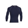 Under Armour Long Sleeve Training Slim Fit Ultra Light Sports Fitness Shirt Men Tops Dark-Blue 1257471-410