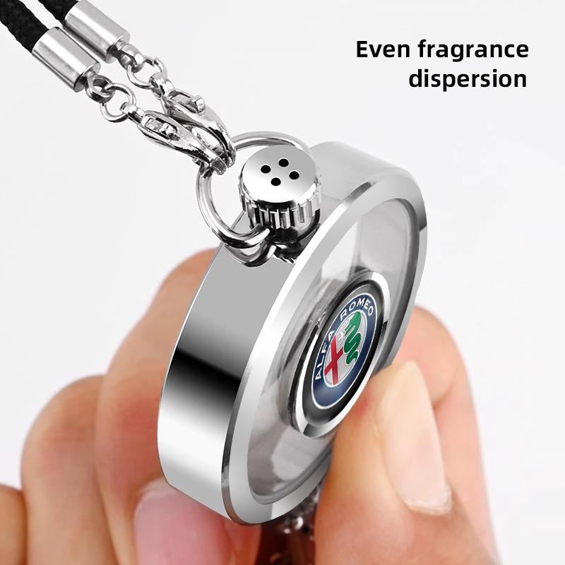 For Alfa Romeo Car Rearview Mirror Perfume Pendant Fragrance Hanging Accessories For Alfa Romeo 156 159 147 4C 8C 166 Giulia Giu