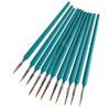 11Pcs Detail Paint Brush Set Miniature Paint Brushes Small Fine Tip Paintbrushes for Acrylic Watercolor Oil Craft Models