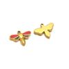 5pcs Stainless Steel Enamel Tortoise Gold Charms Exquisite Turtle Pendant DIY Jewelry Necklace Findings Bracelet Earrings Making