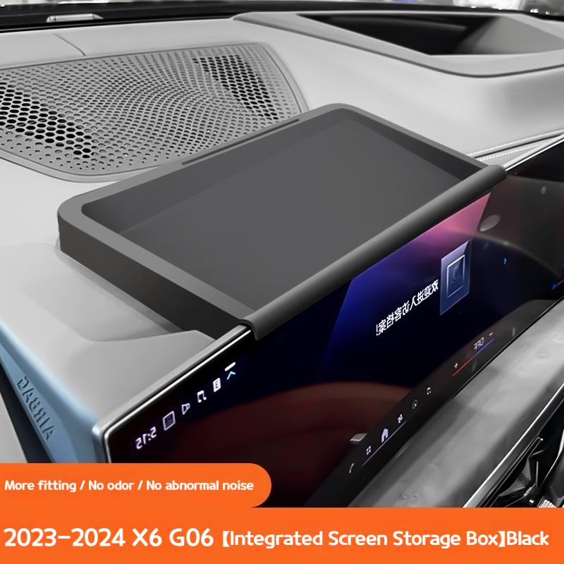 For BMW X5 X6 X7 G05 G06 G07 -2025 Car Storage box for items in the center console armrest behind the navigation screen