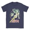 Lum Ran Ataru Urusei Yatsura Мужские футболки Аниме Смешные футболки Футболка с коротким рукавом и круглым вырезом Хлопковая графическая одежда