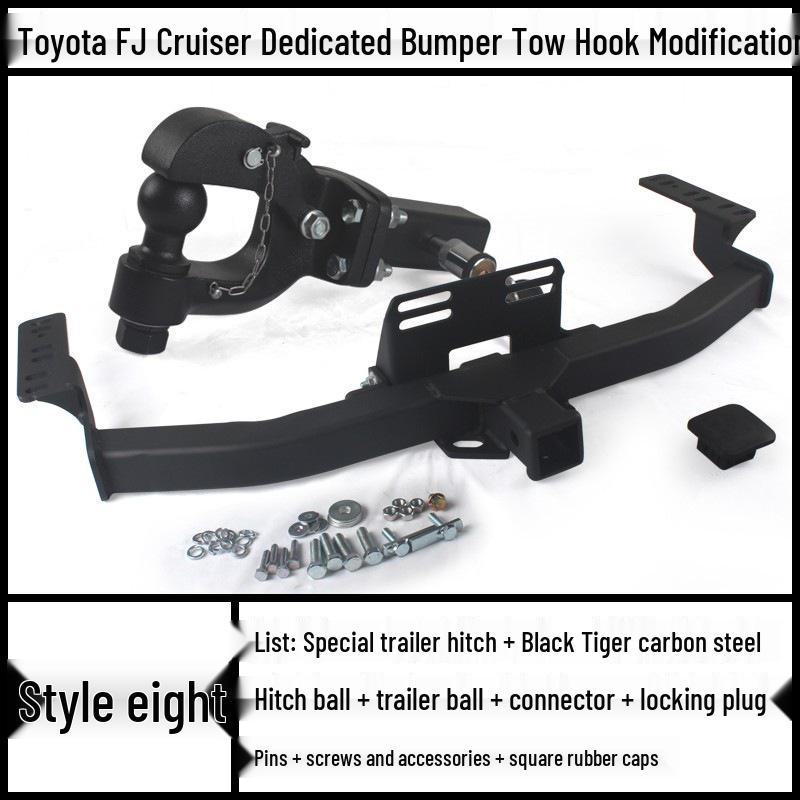 Toyota FJ Cruiser Prado Модифицированный Крюк для Буксировки Прицепа Кронштейн Голова Тигра