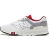 New Balance Nb 997 Versatile Fabric Low Top Running Shoes Unisex Sneakers White Red CM997HGA
