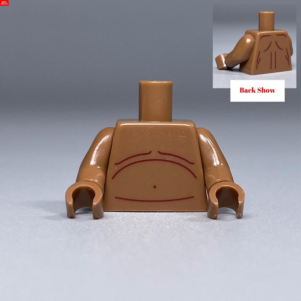 10 шт. Кубики MOC Торс Тело Мужчина Мышечные Штаны 4 см Деталь Фигурки Частицы Собранные Строительные Блоки Детские Игрушки