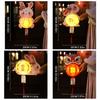 Luminous Rabbit Lantern Hanging Handheld Luminous Lantern Mid-Autumn Festival Lantern  Chidlren