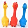 Flexible Squeaky Dog Toys Simulation Pet Squeeze Sound Toy Creative Latex Screaming Chicken  Horse