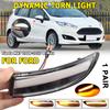 2x LED Dynamic Blinker Turn Signal Lights Side Mirror Indicator Lmap For Ford Fiesta Mk7 2008-2017 For Ford B-Max 2012-2017