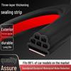 Car Door Sealing Strips: Three-Layer Thickened, Sound Insulation, Dustproof, Noise-Reducing, Waterproof Universal Rubber Strips