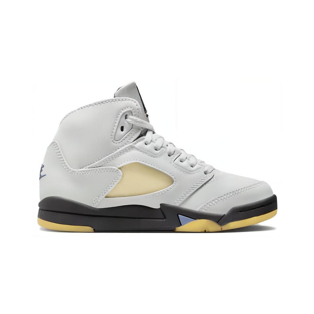 Детские кроссовки A Ma Maniére x Air Jordan 5 Retro PS Dawn Grey Photon-Dust Black FZ3356-004